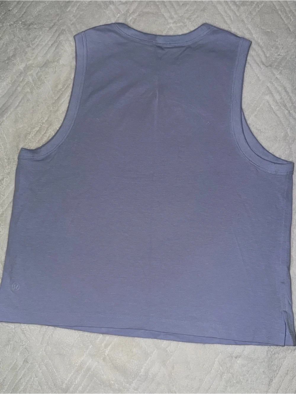 lululemon athletica Lavender Crop Tank Top